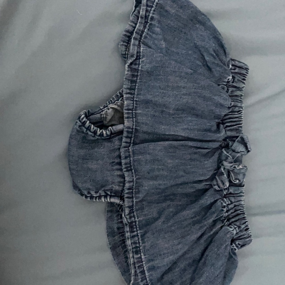 6-12 months. Jeans skirt